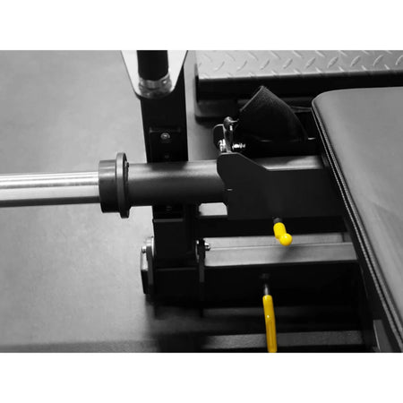 bodykore plate loaded fl1844 hip thrust machine bottom dropout safety stop