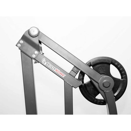 bodykore stacked series rear kick gr810 durable powder coat finish