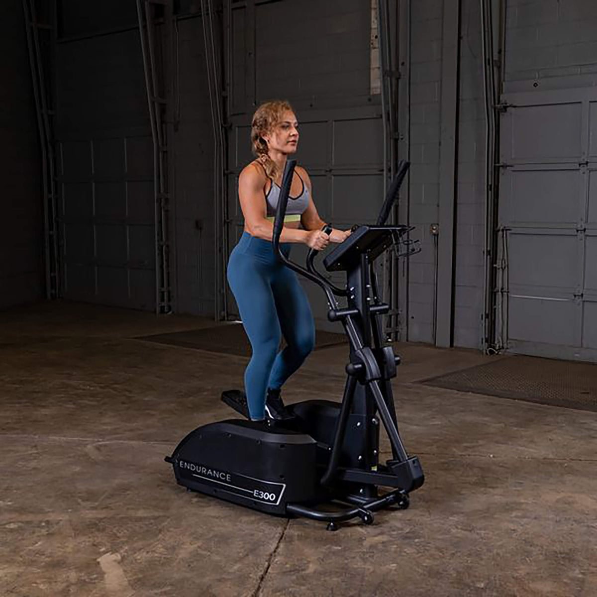 e300 elliptical trainer center drive design