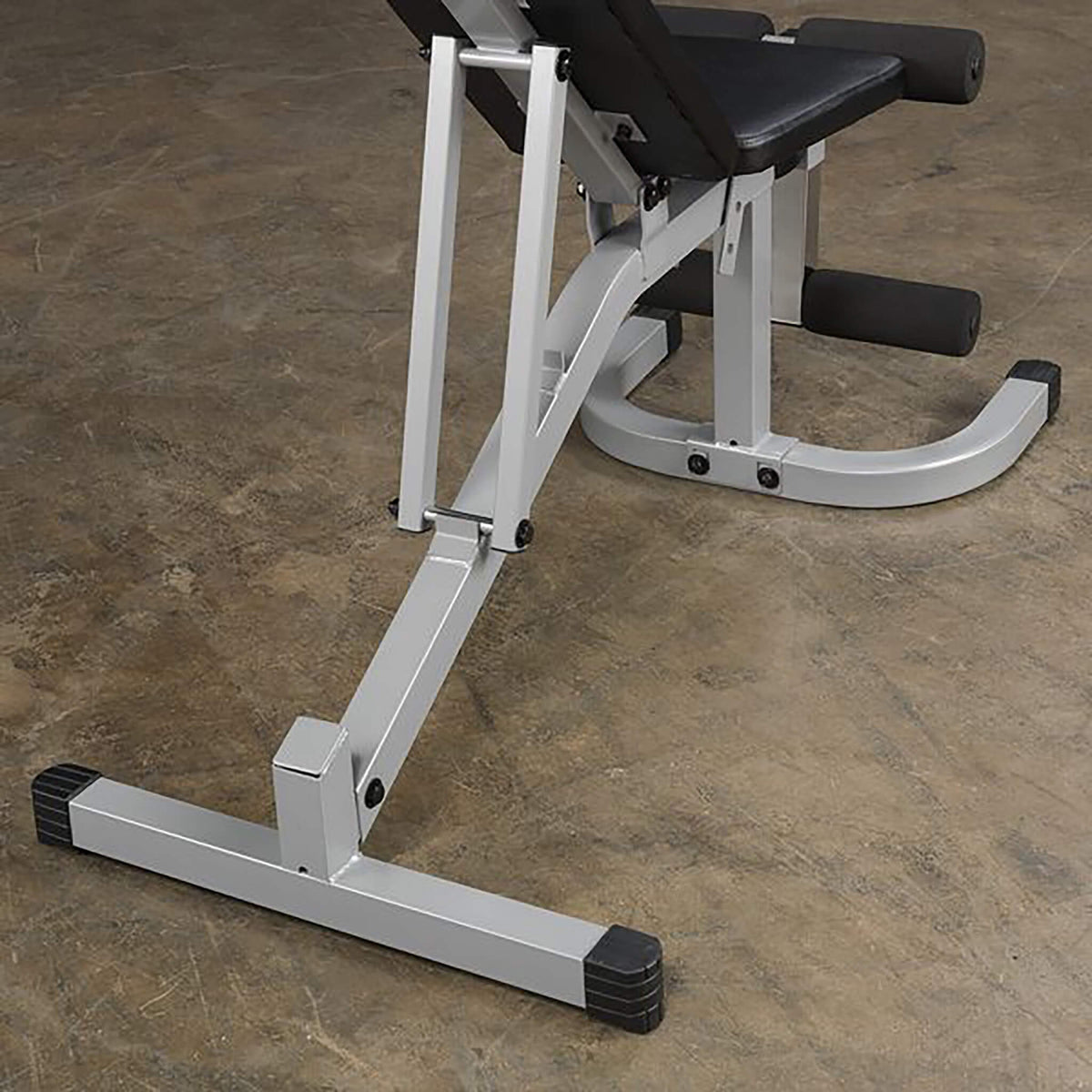 flat incline decline bench pfid130x rear view close up
