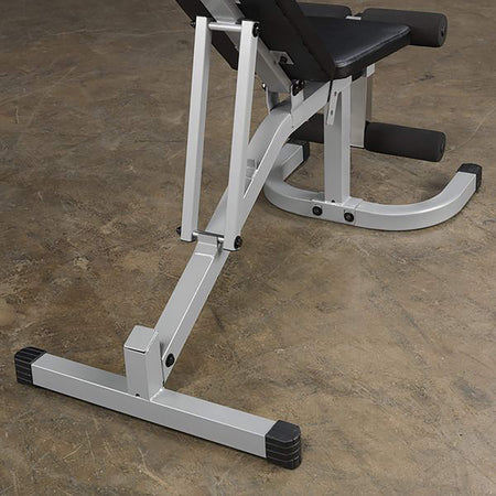 flat incline decline bench pfid130x rear view close up