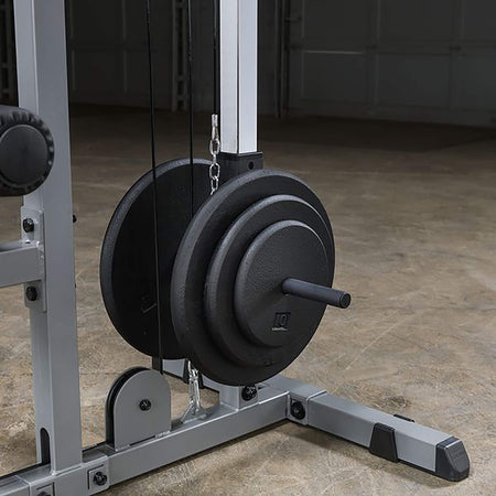 glm83 pro lat machine body solid plate holder with plates