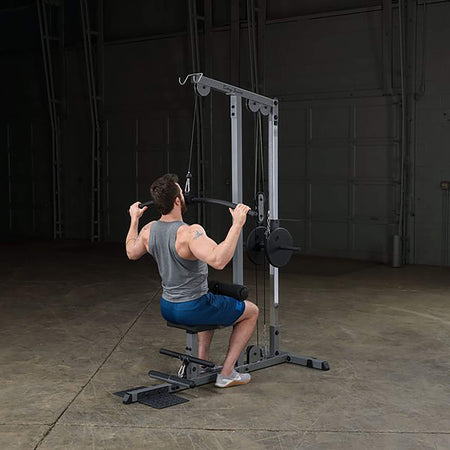 glm83 pro lat machine man lat pulldown
