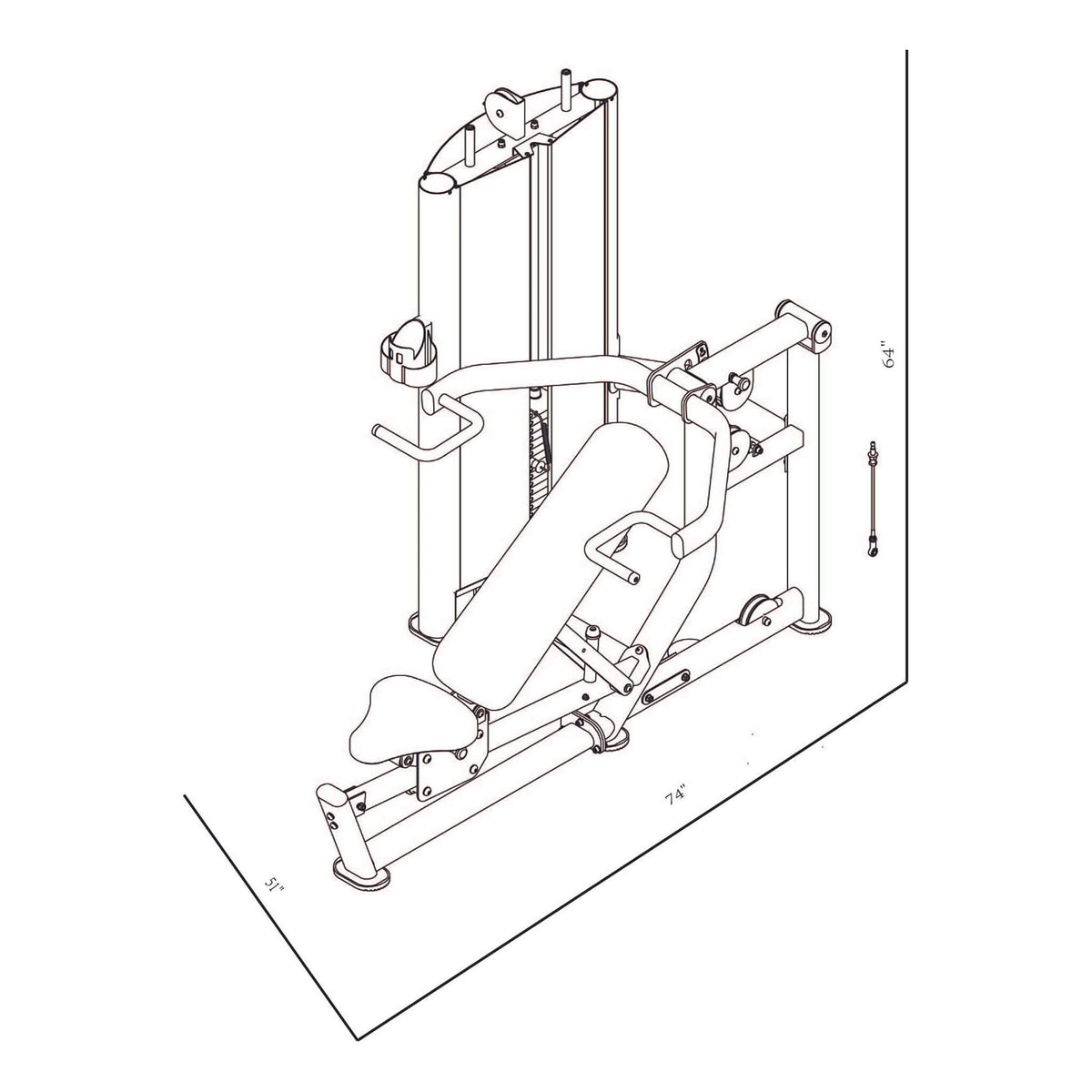 gr640 multipress machine dimensions