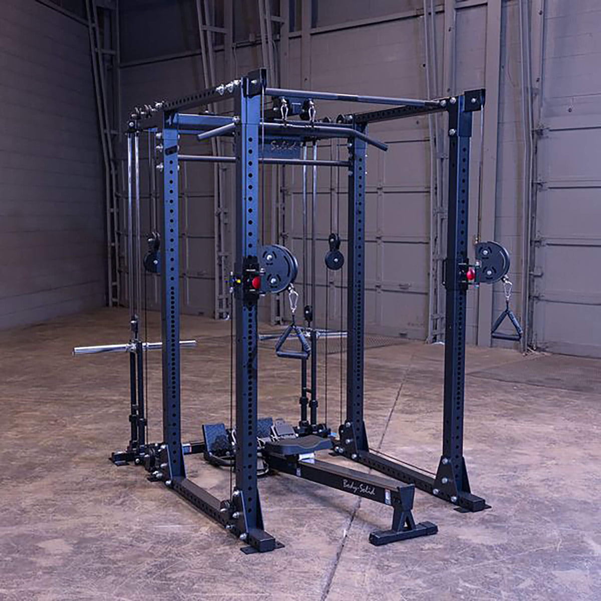 grow rower attachment and gprft front view