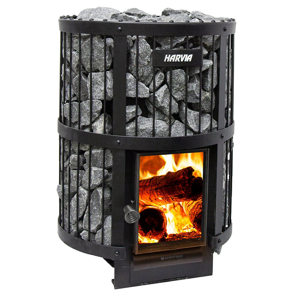 Harvia Legend 240 GreenFlame 15.9kW Wood Burning Sauna Stove | WK200LD