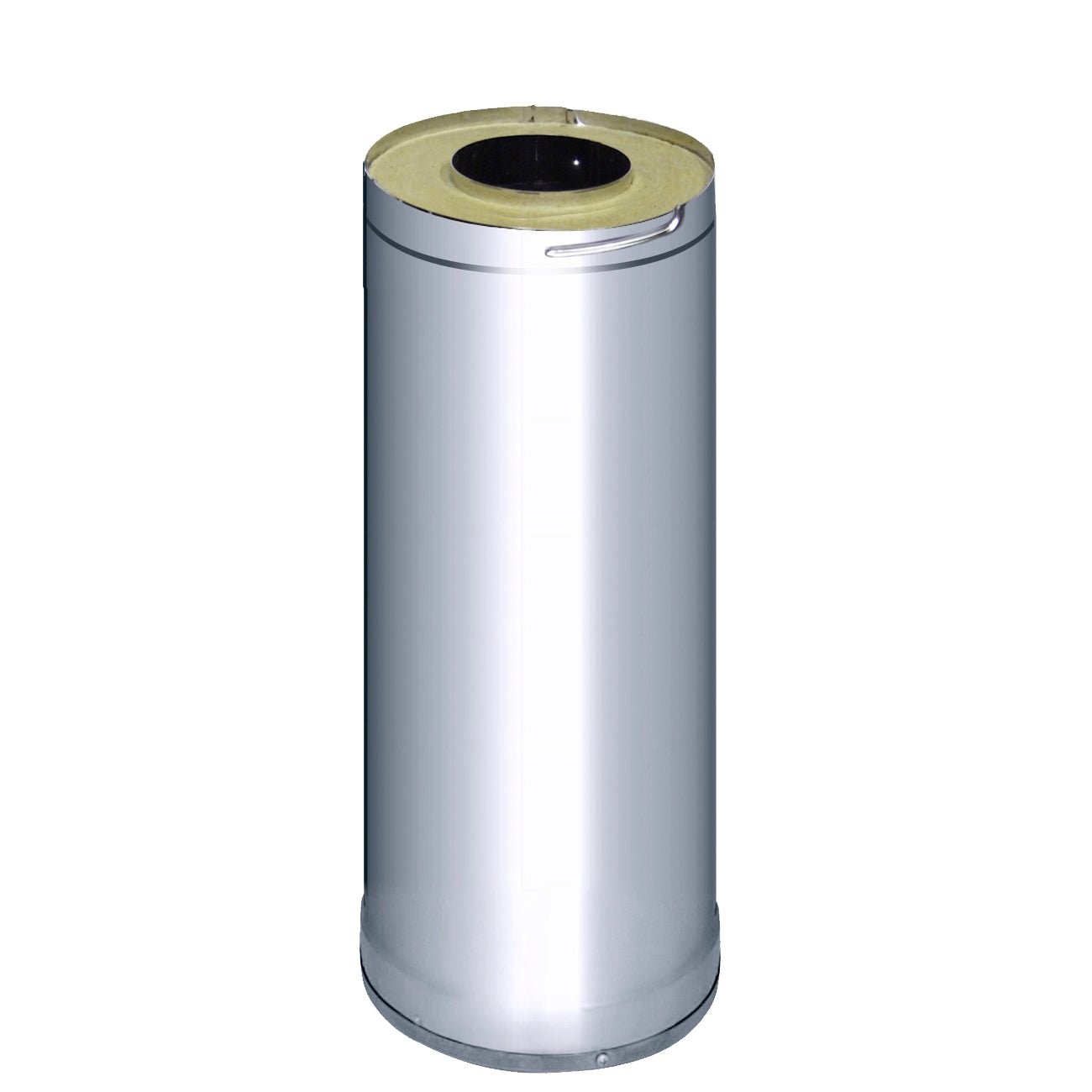 Harvia Stainless Steel Chimney Extension: 500mm