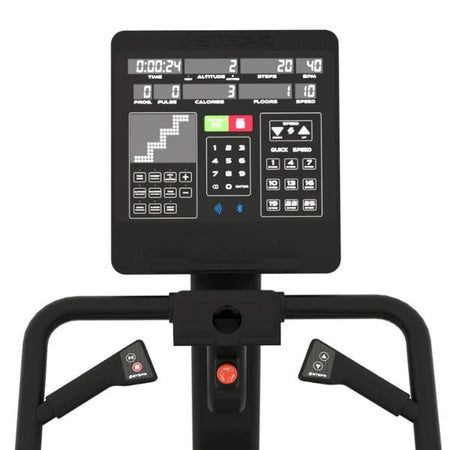 led console close up stepr pro classic stair climber