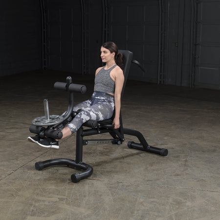 leverage bench fid46 leg raise
