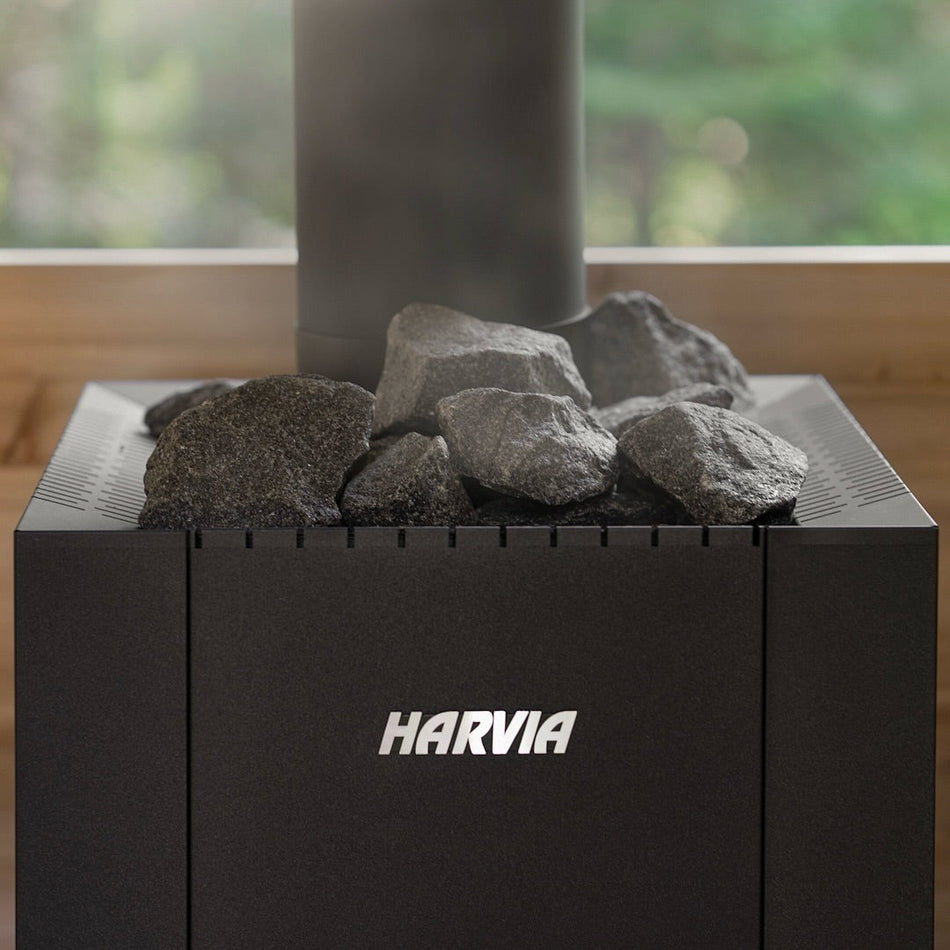 Harvia Linear 22 Wood Burning 26.1kW Sauna Stove | WK200C