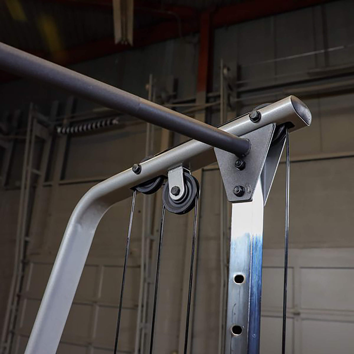 pft50 powerline single stack functional trainer chin up bar
