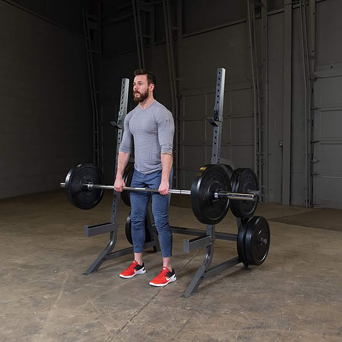 powerline multi press rack pmp150 standing deadlift