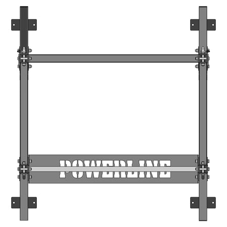 powerline power rack top view