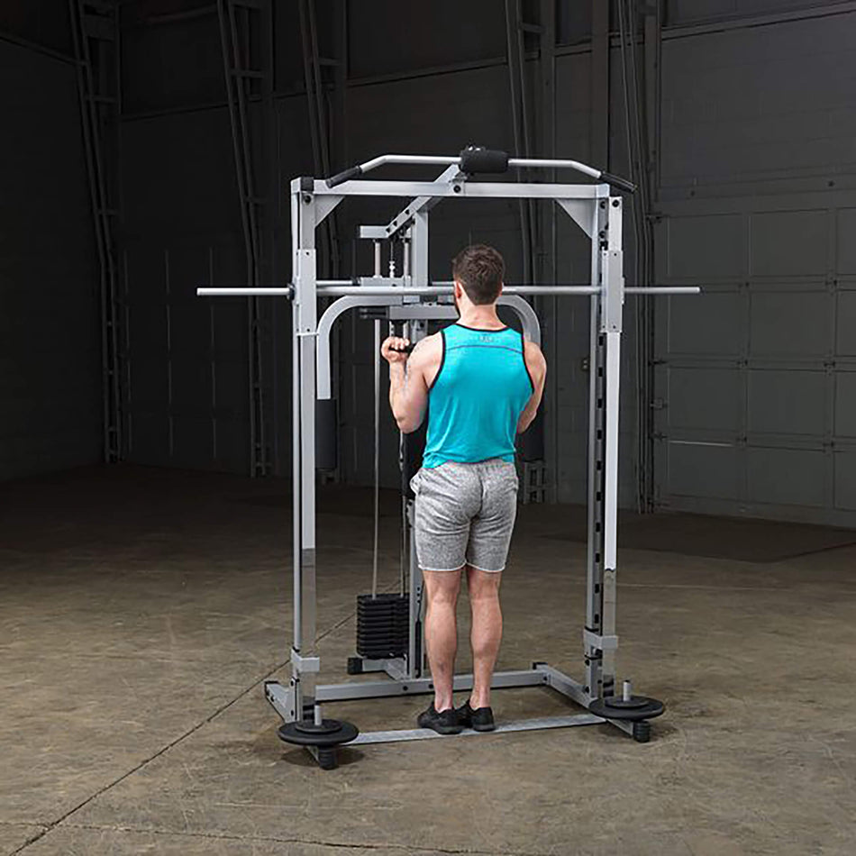 powerline psm1442xs smith machine gym biceps curl