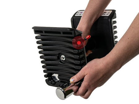 Powerblock pro 100 EXP Handle Inside View