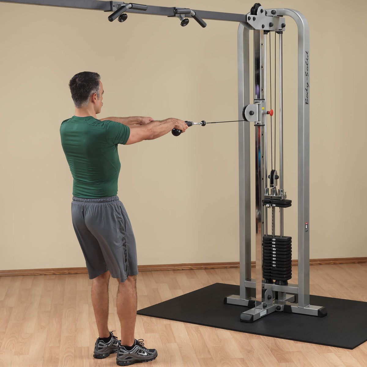 pro clubline cable crossover standing row