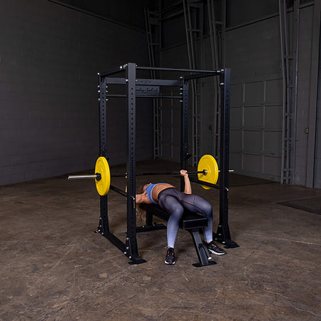 pro clubline flat bench sfb125 with power rack