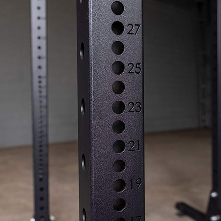 pro clubline half squat rack spr500 hole spacing