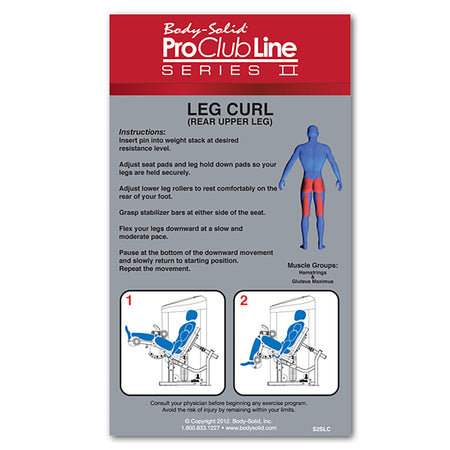 pro clubline s2slc seated leg curl exercise