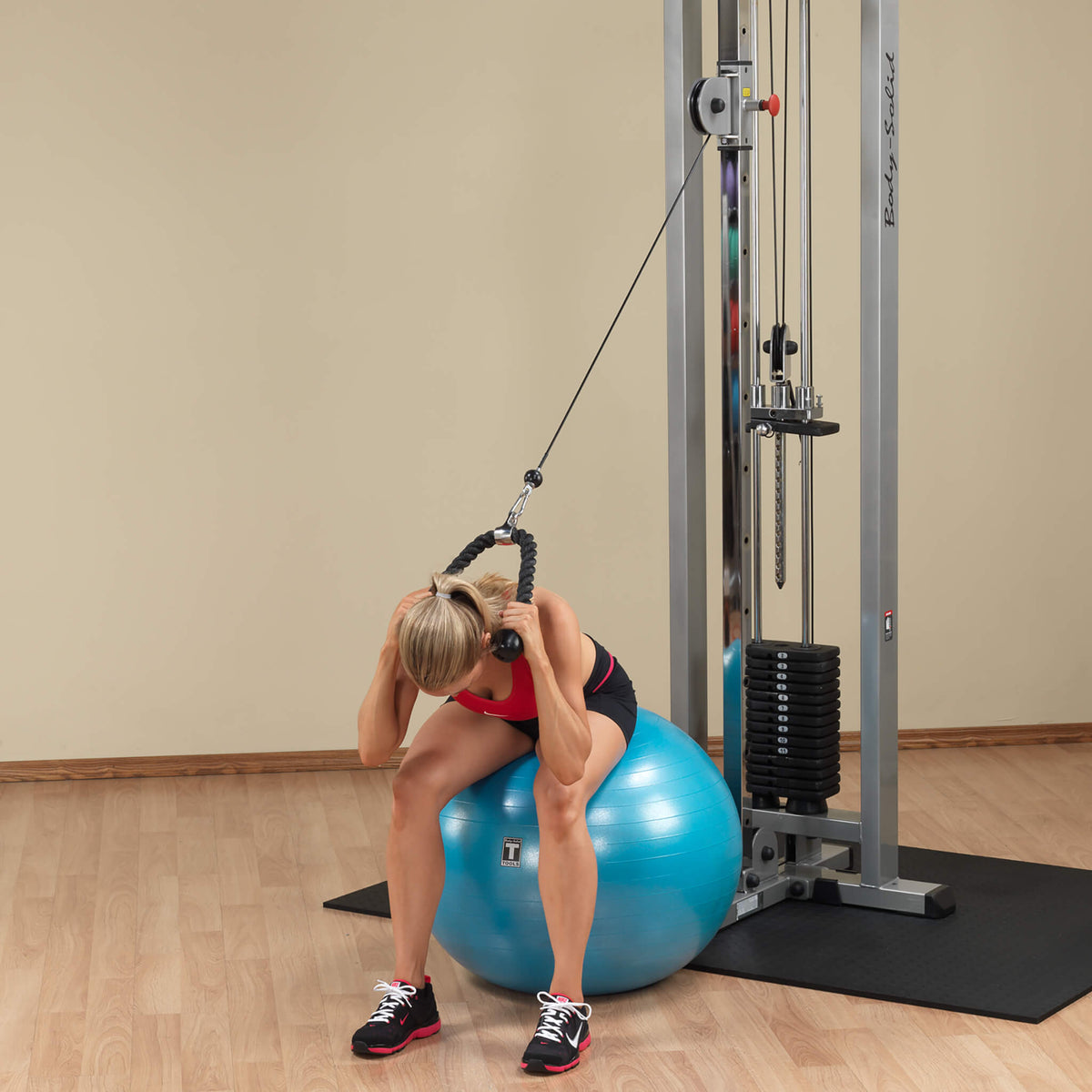 pro clubline scc1200g cable crossover machine crunch