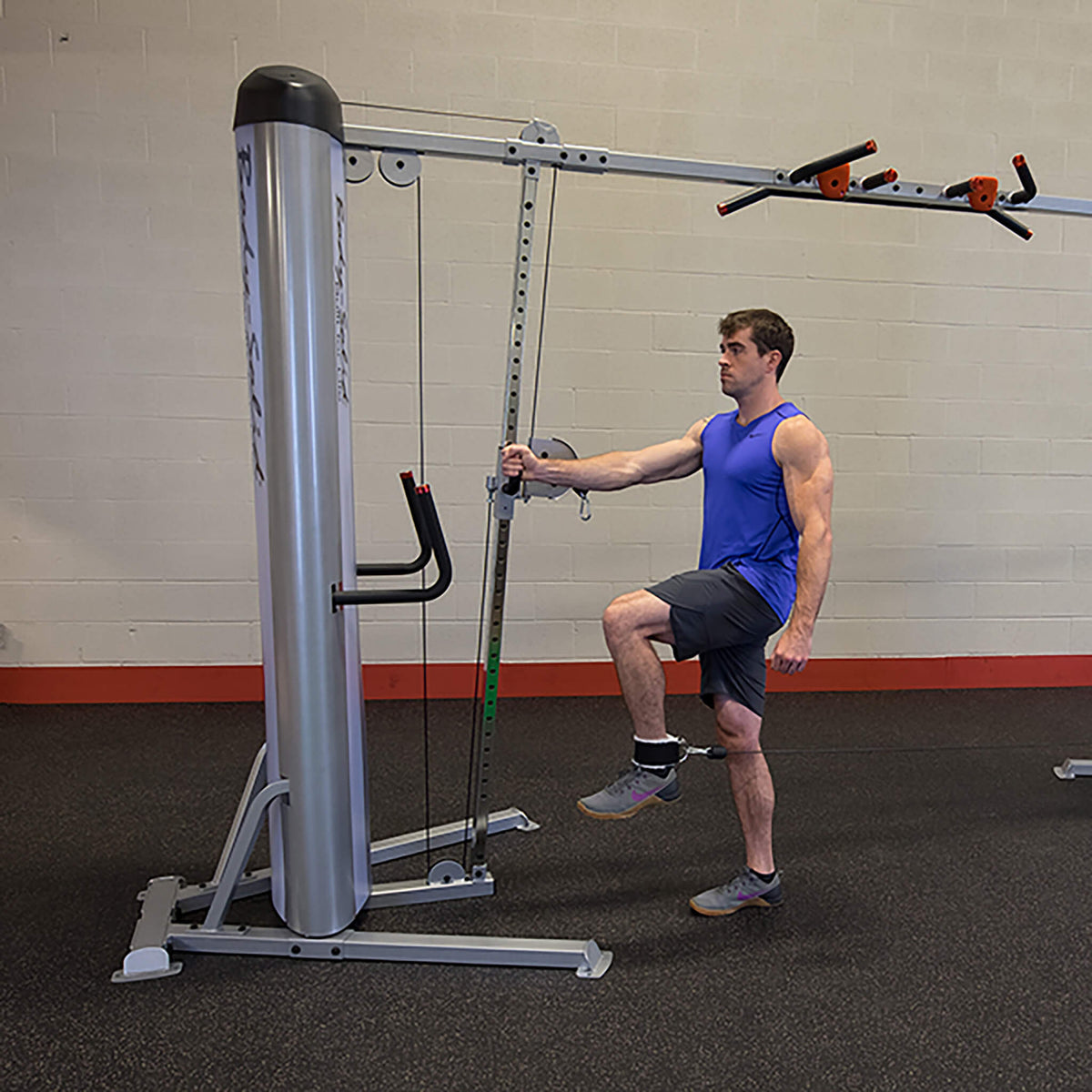 pro clubline series ii cable cross-over s2cco knee raise