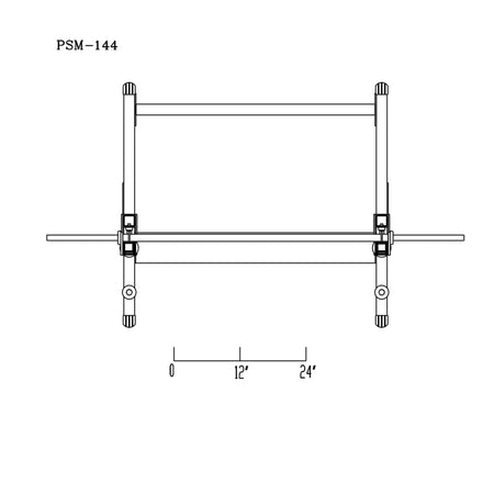 psm144x top view dimensions