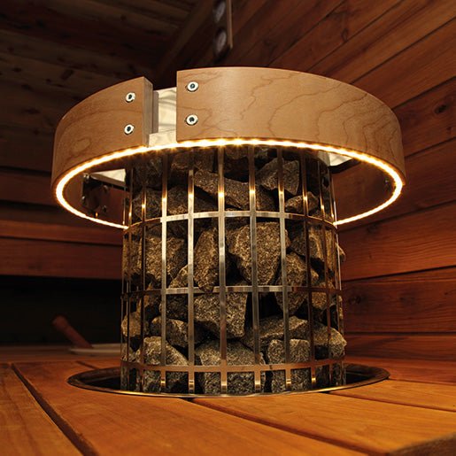 Harvia Safety Railing w/ LED-Lighting for Cilindro Half - Thumbnail 3