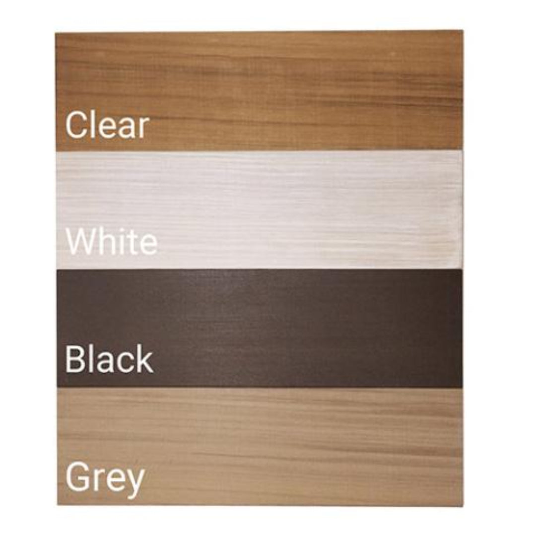 saunalife tinted sauna wax sample card