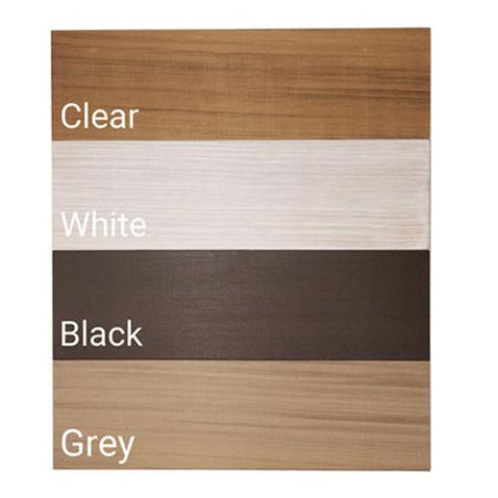 saunalife tinted sauna wax sample card