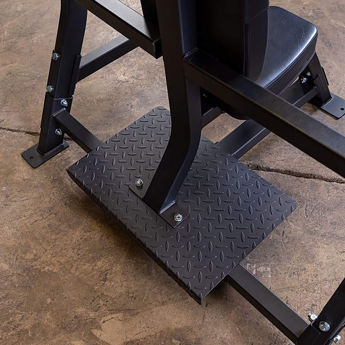 shoulder olympic bench sosb250 integrated spotter platform