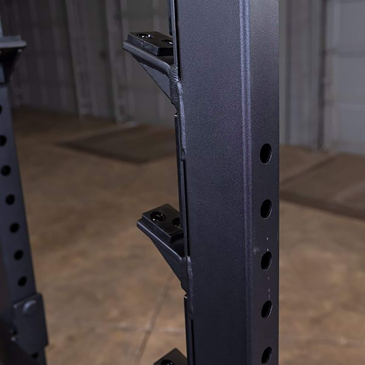 sosb250 shoulder olympic bench safety stops up close