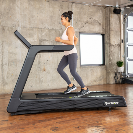 sportsart t673 prime eco natural treadmill running