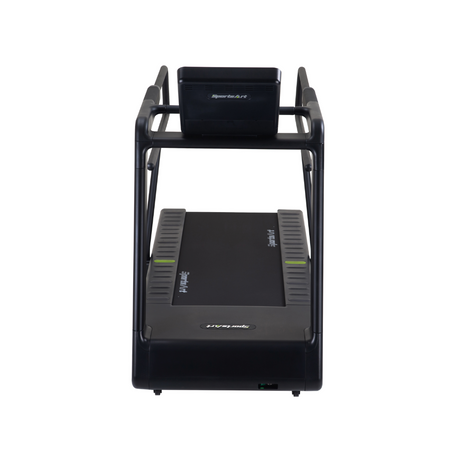 sportsart t673 treadmill back view