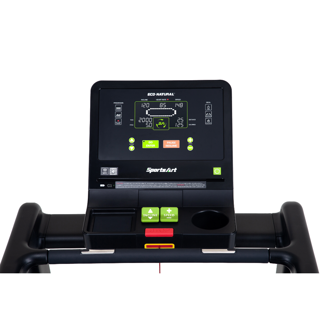 sportsart t673 treadmill console