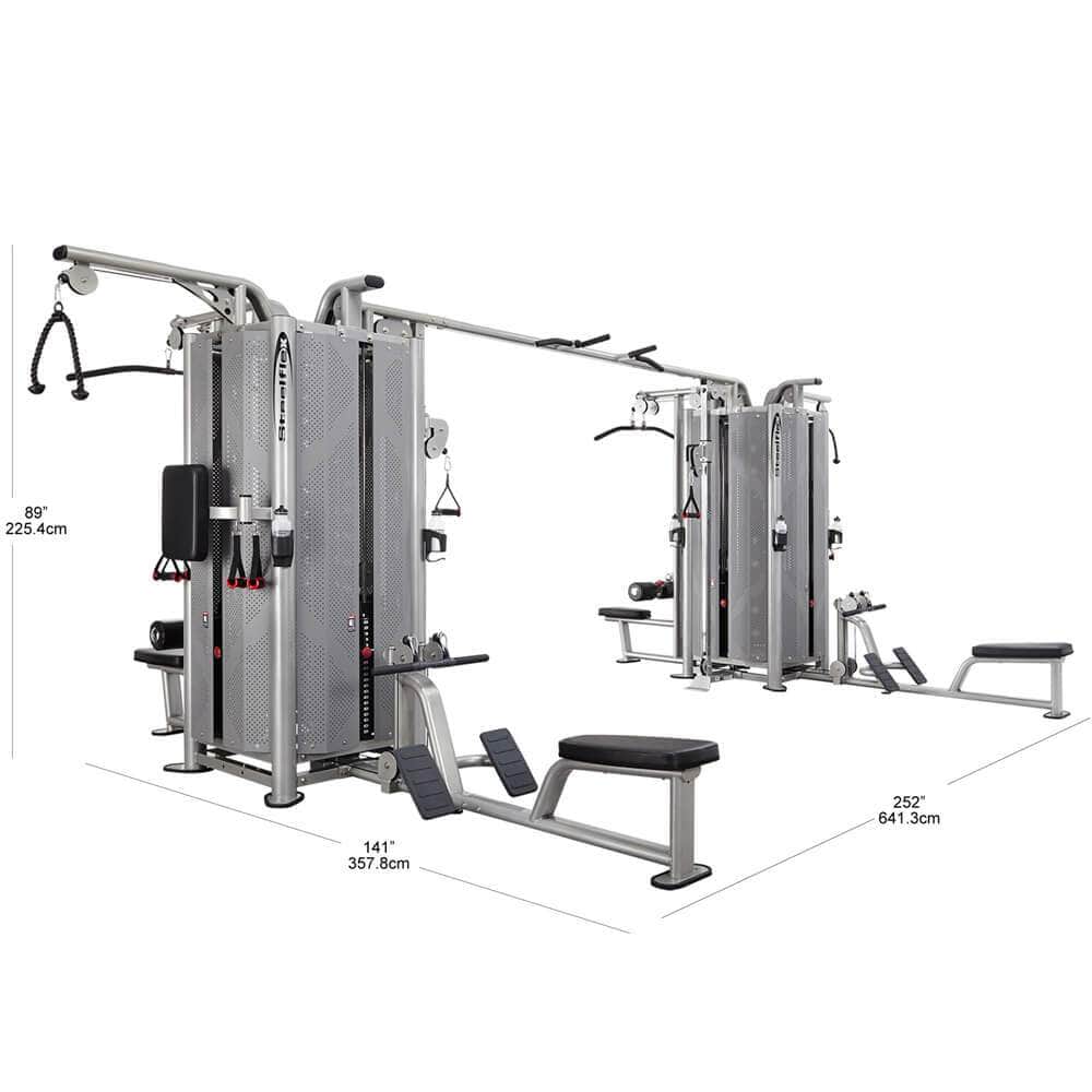 Steelflex JG8000S 8-Stack Commercial Jungle Gym