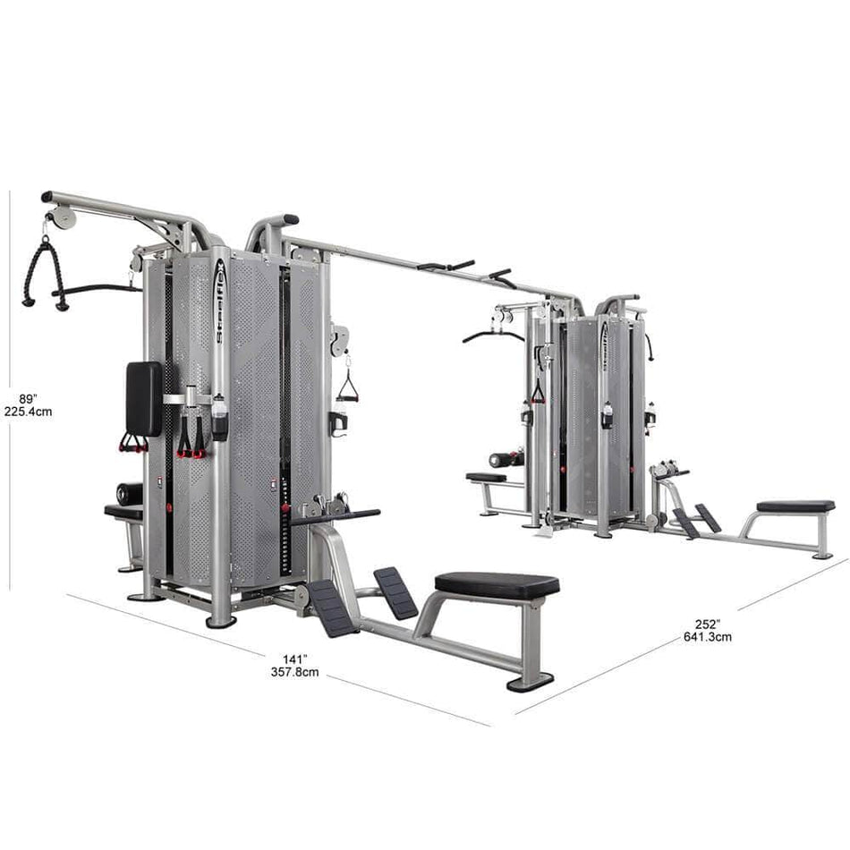 Steelflex JG8000S 8-Stack Commercial Jungle Gym