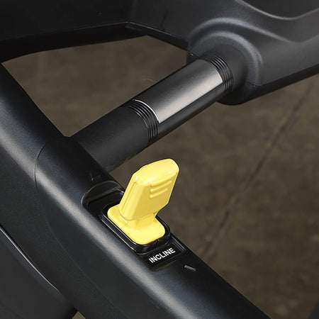 t150 commercial treadmill incline button