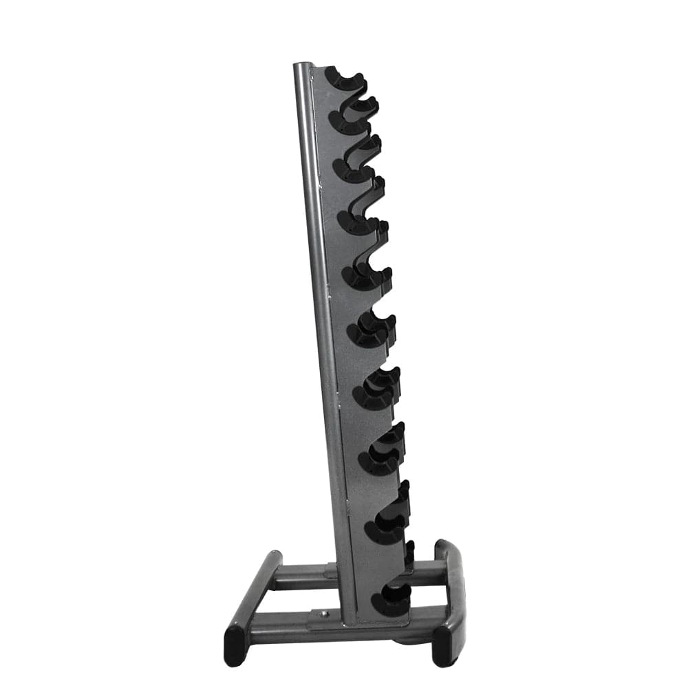 TKO 10 Pair Vertical Dumbbell Rack Set 5-50 Lb. 10 Pairs