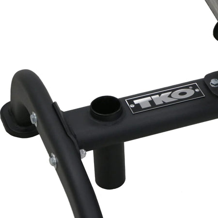 TKO 255 Lb. Olympic Weight Plate Set with Weight Storage Tree 6210