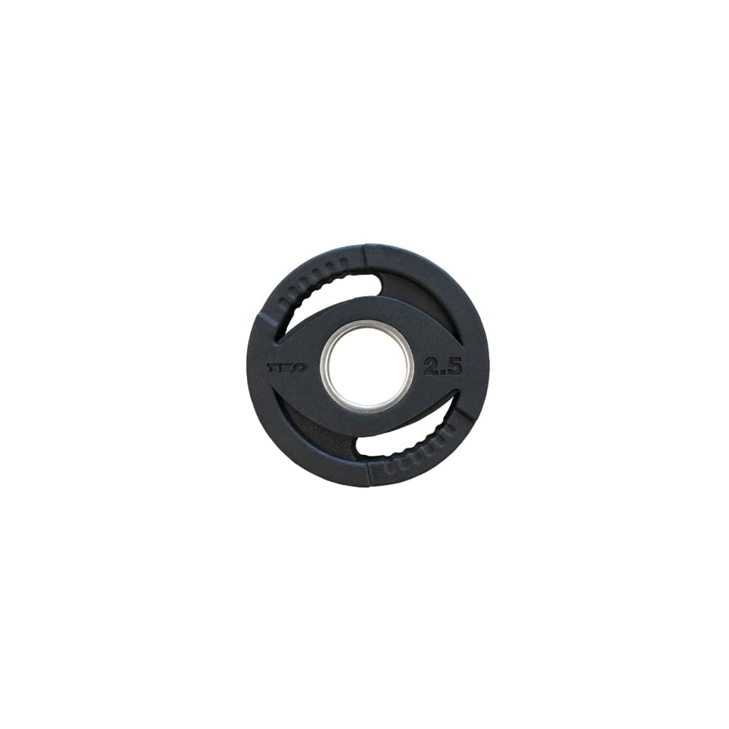 TKO 255 Lb. Weight Plate Set With Storage Rack 843OPT