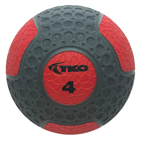 TKO Premium Medicine Ball Set With Rack 10 Ball Set 2-20 Lbs. with 10 Ball Rack