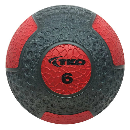 TKO Premium Medicine Ball Set With Rack 10 Ball Set 2-20 Lbs. with 10 Ball Rack