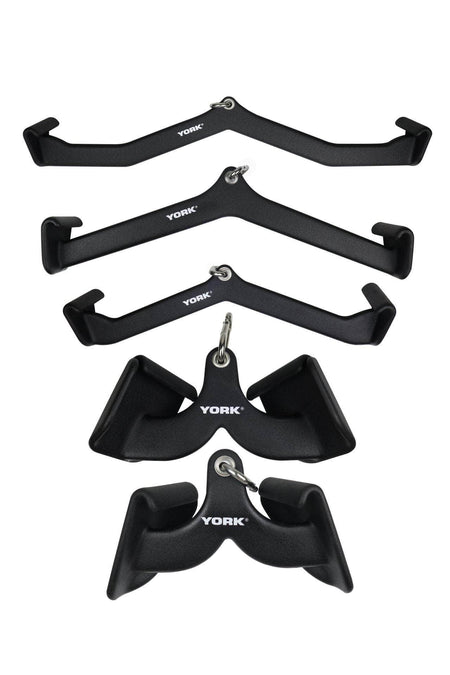York Barbell Power Grip Attachment Package