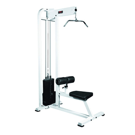 York Barbell STS Lat Pulldown Machine White