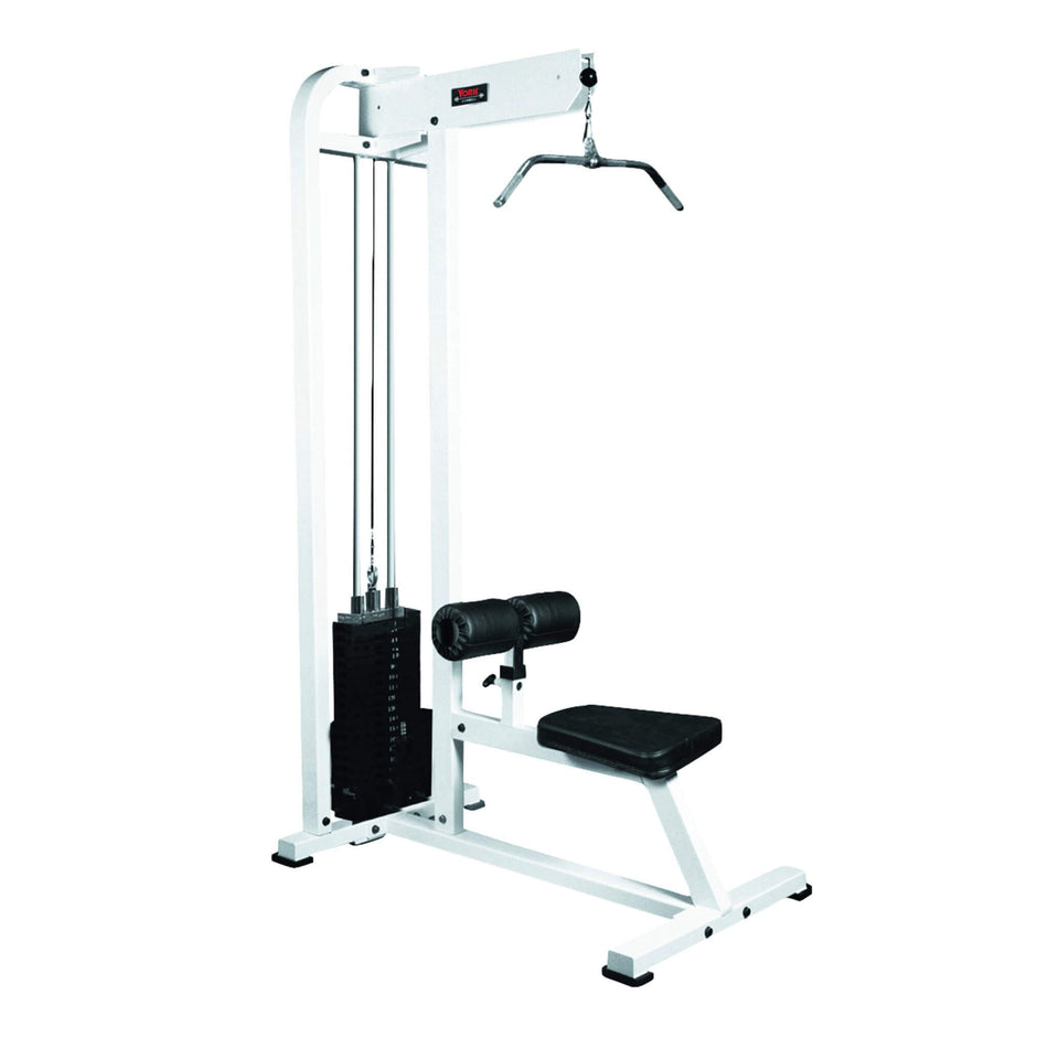 York Barbell STS Lat Pulldown Machine White