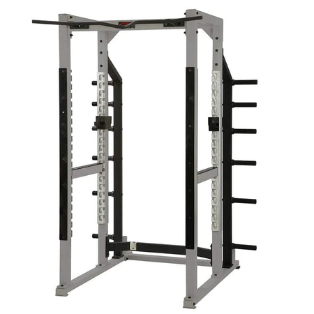 York Barbell STS Power Rack with Hook Plates Empty