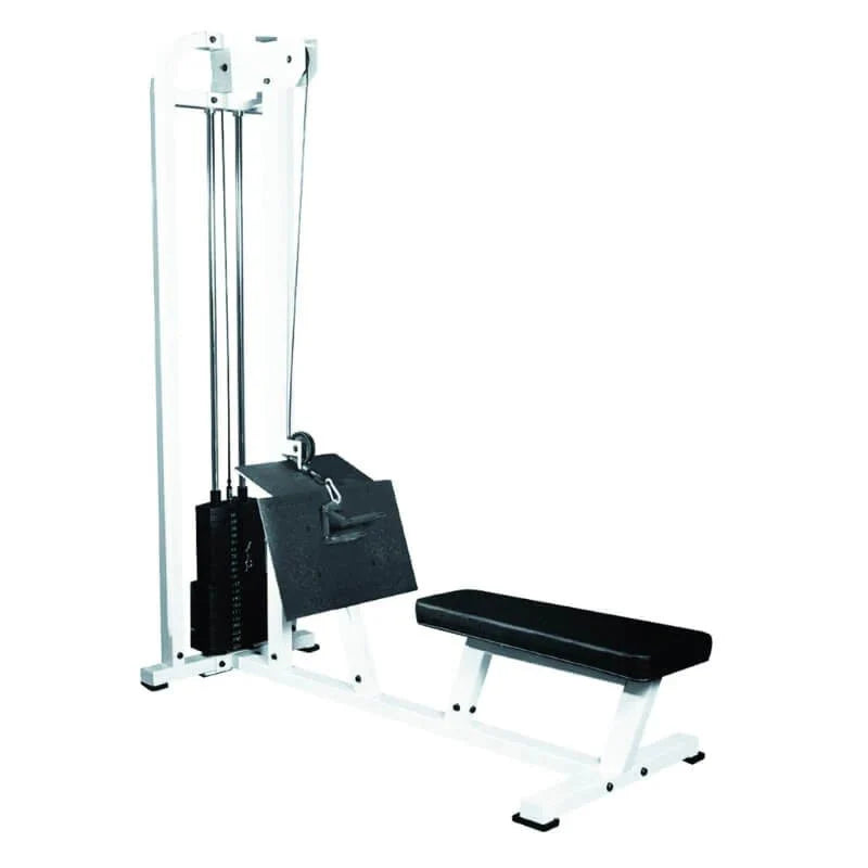 York Barbell STS Seated Low Row White / 250lb Stack