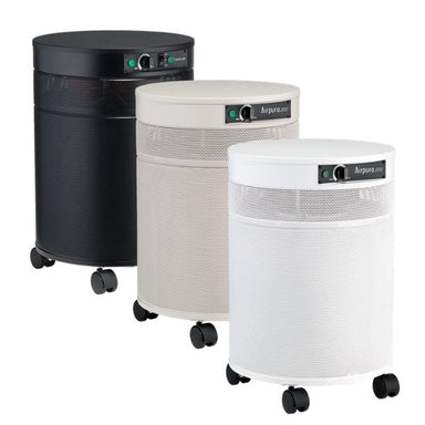 Airpura G600 Air Purifier 3 Color choices — White, Black, and Cream