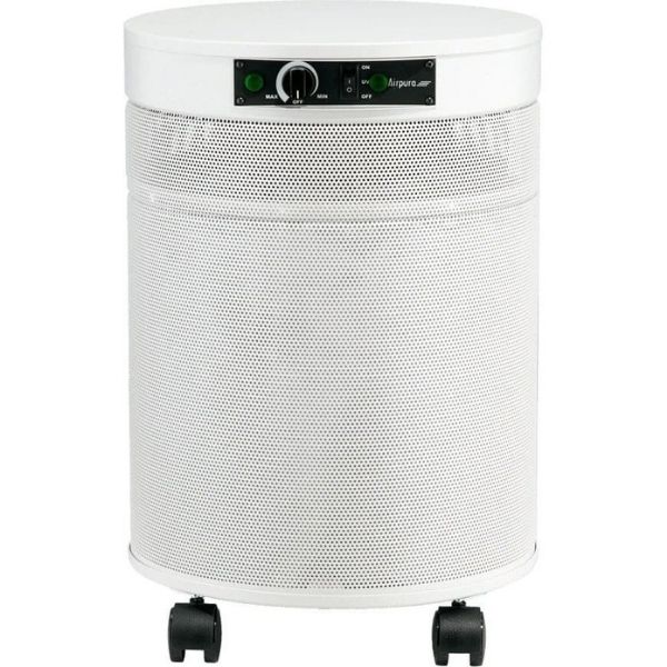 Airpura T600 DLX Air Purifier Heavy Tobacco Smoker Remover White Front View