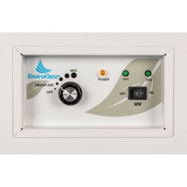 EnviroKlenz Air System Plus close-up of the control panel